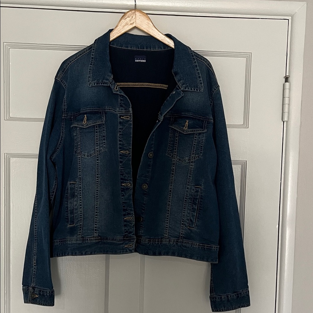 Basic Editions Indigo Denim Jacket